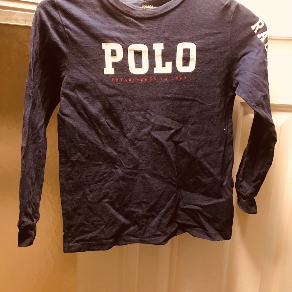 Polo by Ralph Lauren Long-Sleeve Kids Tee - Navy
